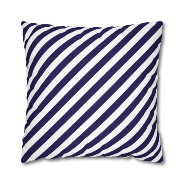 Blue n White Striped Euro Shams
