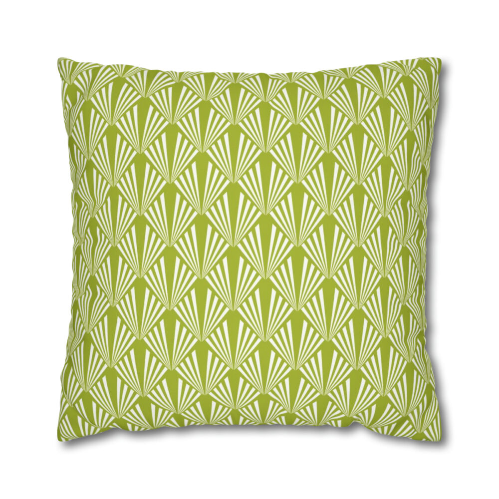 Green Euro Shams