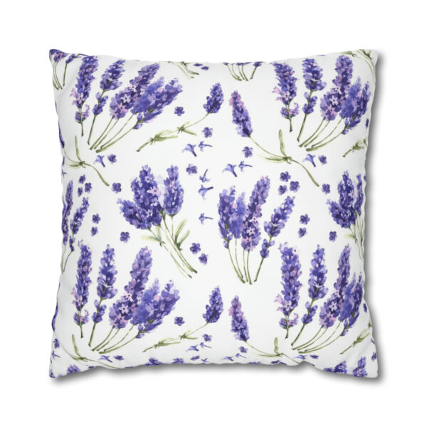 Lavender Flower Euro Pillow