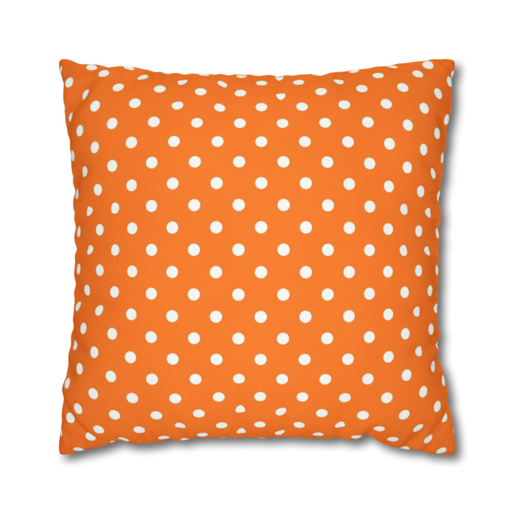 Trendy Orange Euro Shams