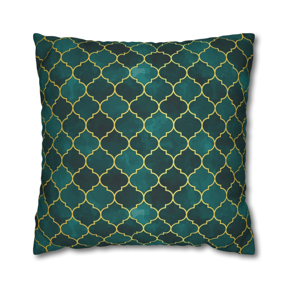 Green Euro Shams