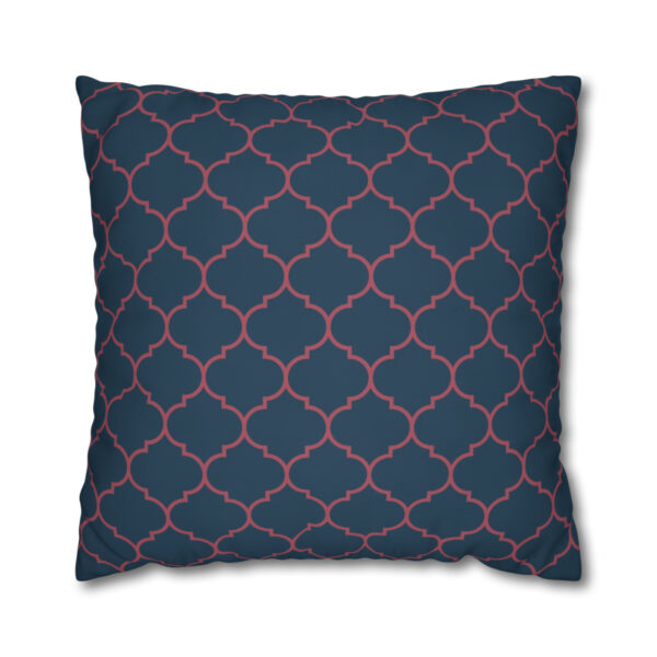 Burgundy Moroccan Euro Shams