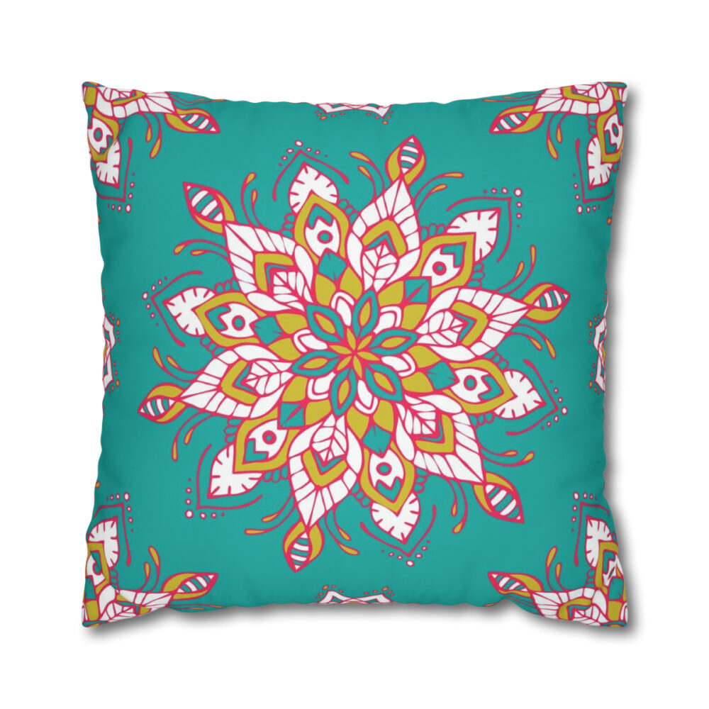 Teal Blue Euro Shams