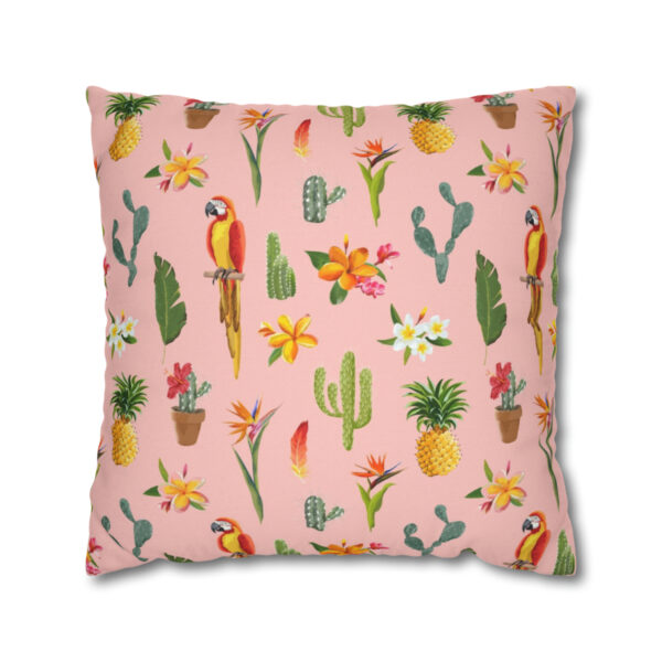 Pink Fabric Pillow Covers