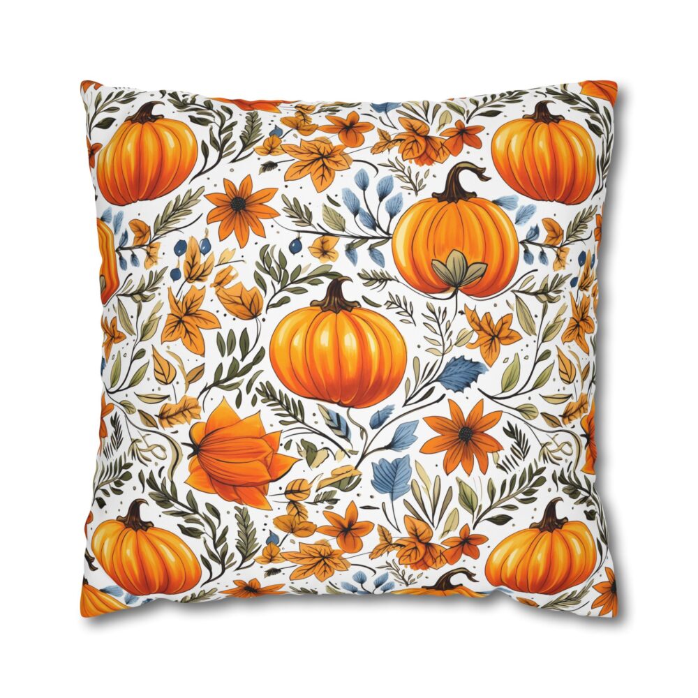 Orange Fall Euro Pillow Covers